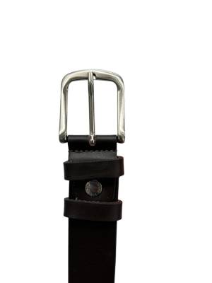 KU cintura cuoio taglie forti uomo GOLDEN