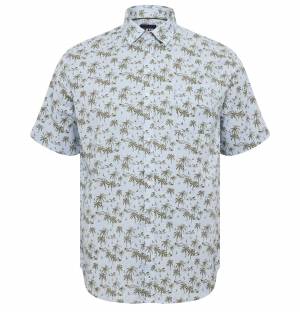 NORTH LATITUDE camicia manica corta taglie forti uomo 51111