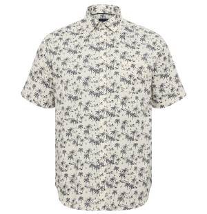 NORTH LATITUDE camicia manica corta taglie forti uomo 51111