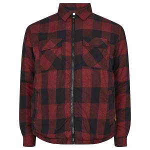 NORTH 56°4 giubbino flanella taglie forti uomo 33313