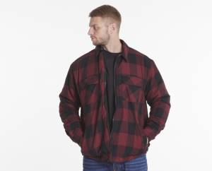 NORTH 56°4 giubbino flanella taglie forti uomo 33313