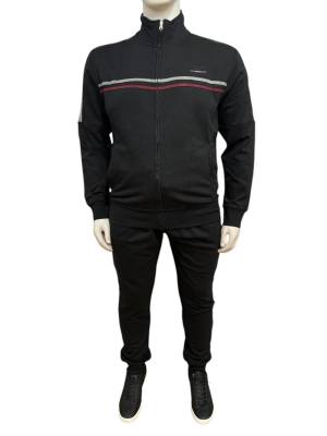 BBOARD tuta cotone felpato taglie forti uomo 9411