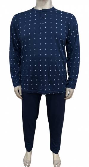 BIP BIP pigiama serafino taglie forti uomo 3295