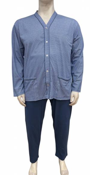 BIP BIP pigiama cardigan taglie forti uomo 3297