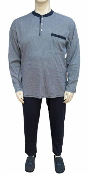 BIP BIP pigiama interlock taglie forti uomo 7205