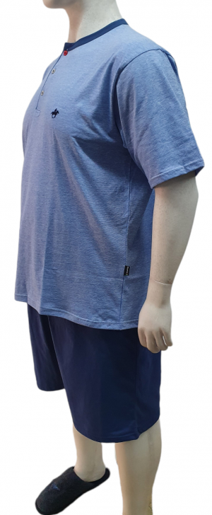 BIP BIP pigiama serafino taglie forti uomo 1236