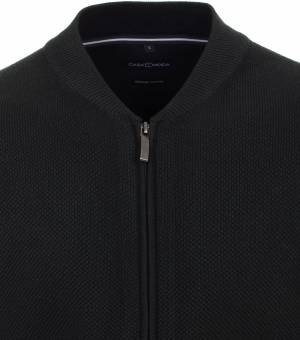 CASAMODA maglia cotone zip taglie forti uomo 423981