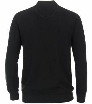 CASAMODA maglia cotone zip taglie forti uomo 423981