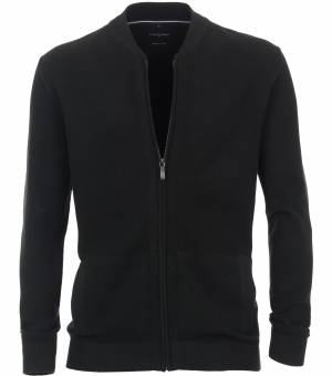 CASAMODA maglia cotone zip taglie forti uomo 423981