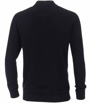 CASAMODA maglia cotone zip taglie forti uomo 423981