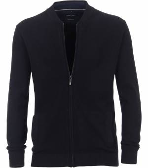 CASAMODA maglia cotone zip taglie forti uomo 423981