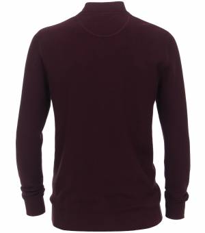 CASAMODA maglia cotone zip taglie forti uomo 423981