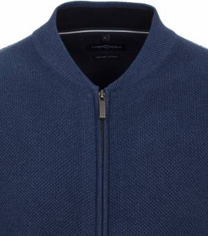 CASAMODA maglia cotone zip taglie forti uomo 423981
