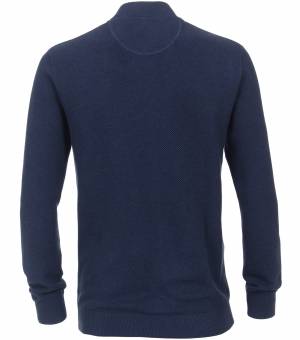 CASAMODA maglia cotone zip taglie forti uomo 423981
