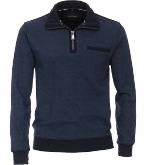 CASAMODA maglia zip taglie forti uomo 413572