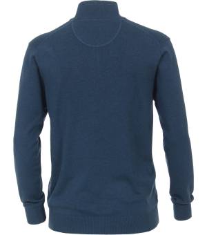 CASAMODA maglia cotone zip taglie forti uomo 423980