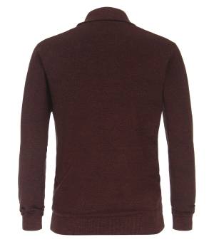 CASAMODA maglia cotone zip taglie forti uomo 413705