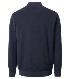 CASAMODA maglia cotone zip taglie forti uomo 454479