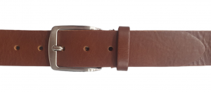 ELMIN cintura pelle taglie forti uomo 1640 cognac