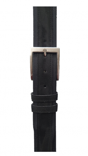 ELMIN cintura pelle taglie forti uomo luis nero