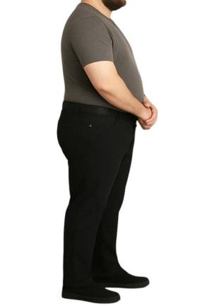 HOLIDAY jeans cotone vita alta taglie forti uomo