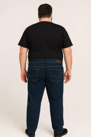 HOLIDAY jeans vita alta taglie forti uomo alta roses