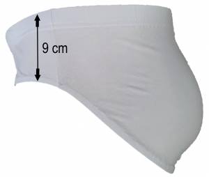 20NODI intimo slip taglie forti uomo 974 bianco