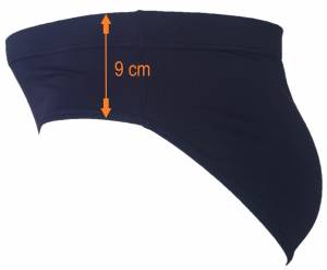 20NODI intimo slip taglie forti uomo 974 blu