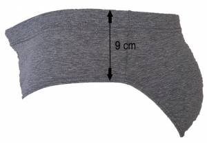 20NODI intimo slip taglie forti uomo 974 grigio