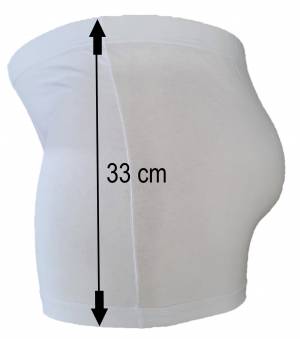 20NODI intimo boxer taglie forti uomo 978 bianco