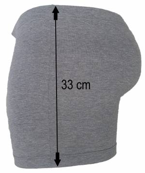 20NODI intimo boxer taglie forti uomo 978 grigio