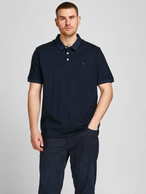 JACK&JONES polo manica corta taglie forti uomo 12143859