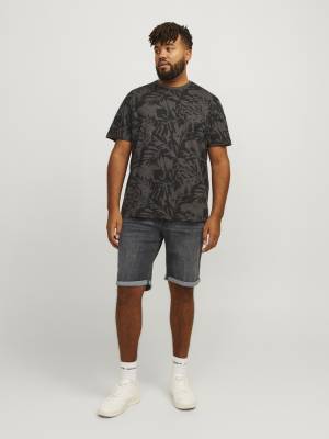 JACK&JONES bermuda jeans taglie forti uomo 12254887