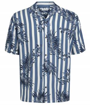 JACK&JONES camicia manica corta taglie forti uomo 12254836