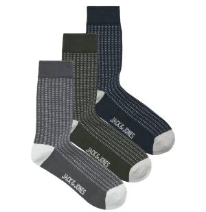 JACK&JONES tris calze uomo 12282263