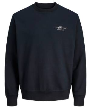 JACK&JONES felpa garzata taglie forti uomo 12267917