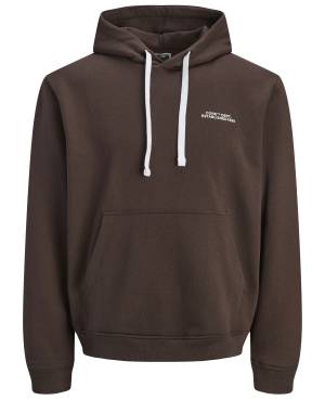 JACK&JONES felpa cotone felpato taglie forti uomo 12288180