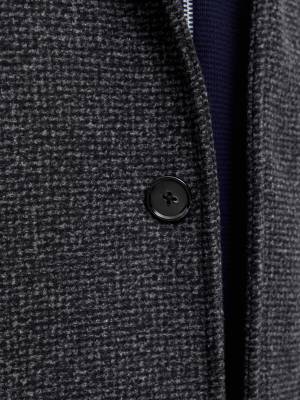 JACK&JONES cappotto lana impermeabile taglie forti uomo 12284374