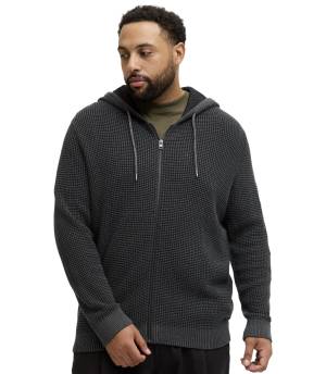 JACK&JONES maglia cappuccio taglie forti uomo 12285626