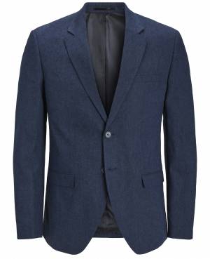 JACK&JONES giacca lino taglie forti uomo 12278725