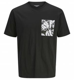 JACK&JONES tshirt taschino taglie forti uomo 12278558