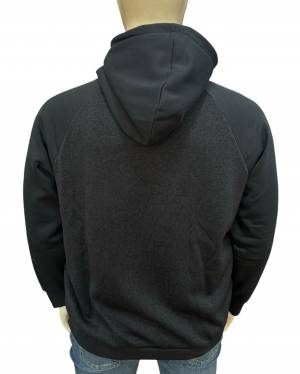 JACK&JONES felpa cappuccio tecnica taglie forti uomo 12265238