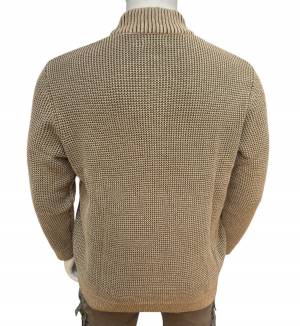 JACK&JONES maglia mezza zip taglie forti uomo 12265737