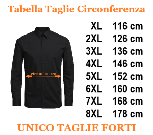 JP1880 camicia jeans taglie forti uomo 830902