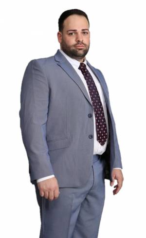 LINO CLEMENTE abito taglie forti uomo 20110