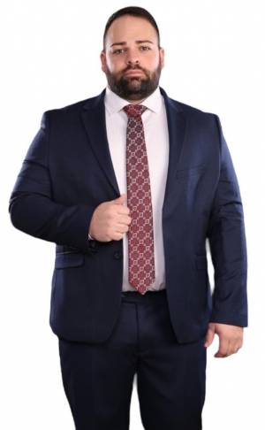 LINO CLEMENTE abito taglie forti uomo 22217