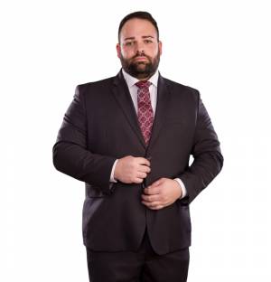 LINO CLEMENTE abito taglie forti uomo 20102