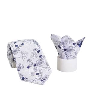 LINO CLEMENTE cravatta e pochette taglie forti uomo 72