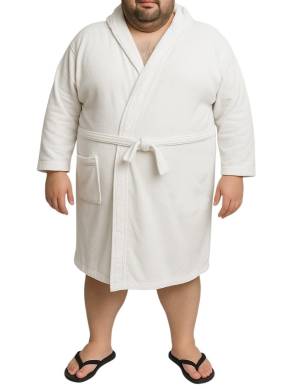 ACCAPPATOIO spugna taglie forti uomo