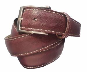 MAXFORT cintura pelle taglie forti uomo cab23f cuoio